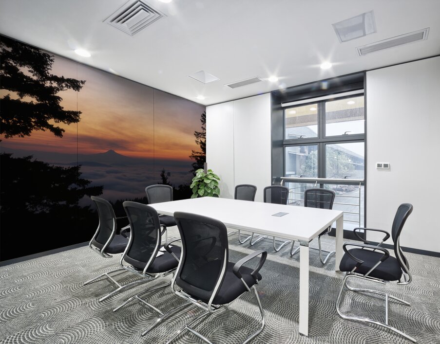 Fog Over Portland Wall Printing