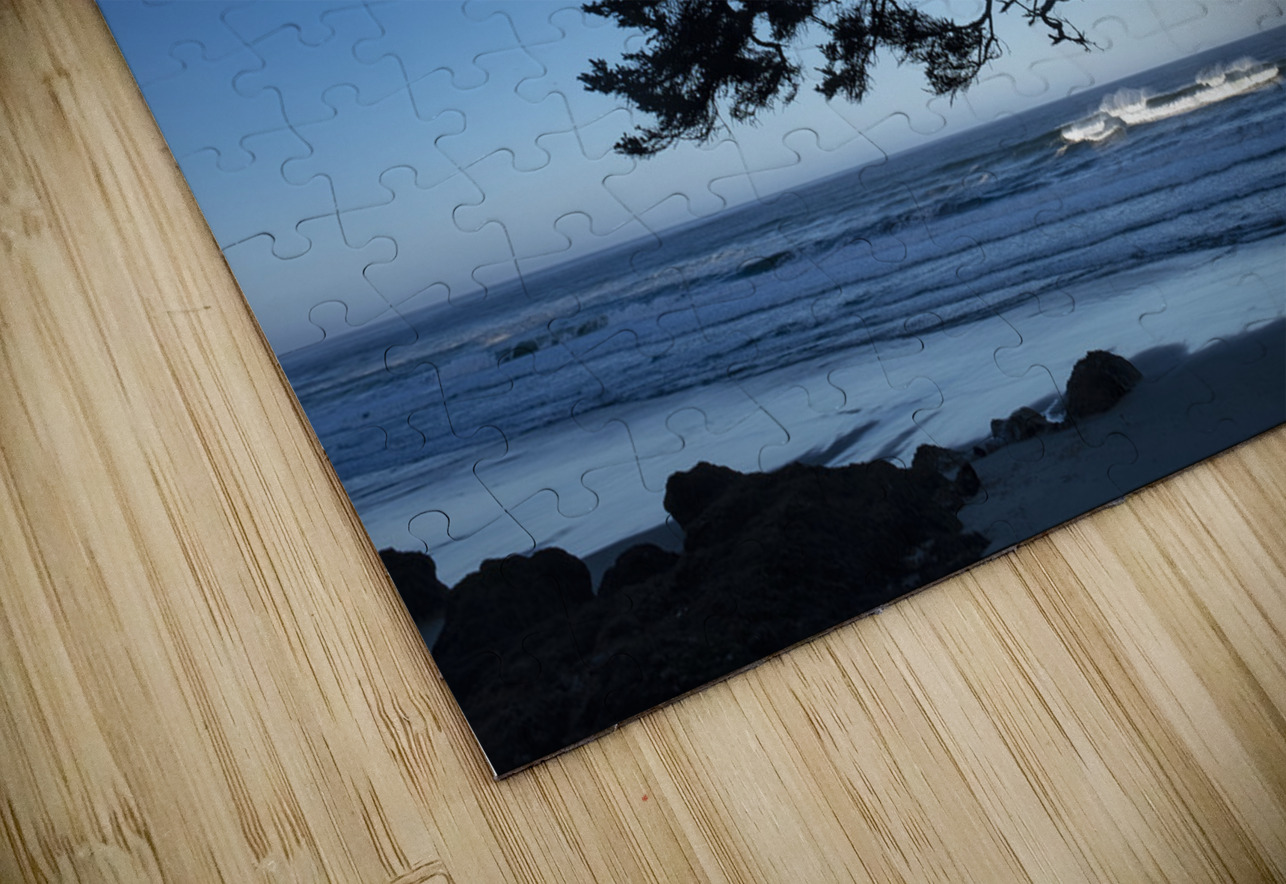 Oregon Coast Silhouette Rob Allen Photography Puzzle